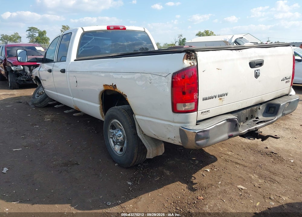 2005 DODGE RAM 2500 SLT/LARAMIE VIN: 3D7KS28C85G815276