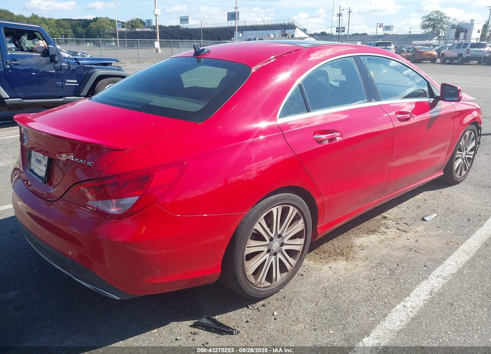 2017 MERCEDES-BENZ CLA 250 4MATIC VIN: WDDSJ4GB5HN491321