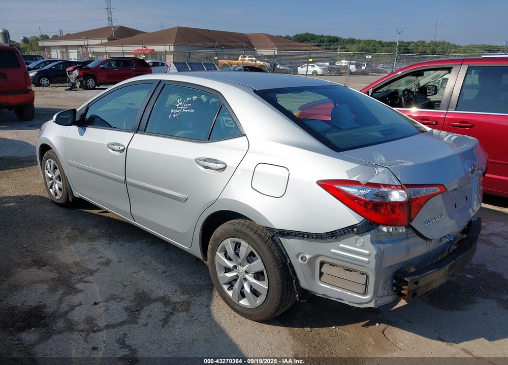 2014 TOYOTA COROLLA VIN: 2T1BURHE5EC049001