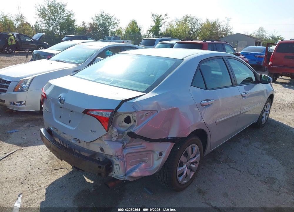 2014 TOYOTA COROLLA VIN: 2T1BURHE5EC049001