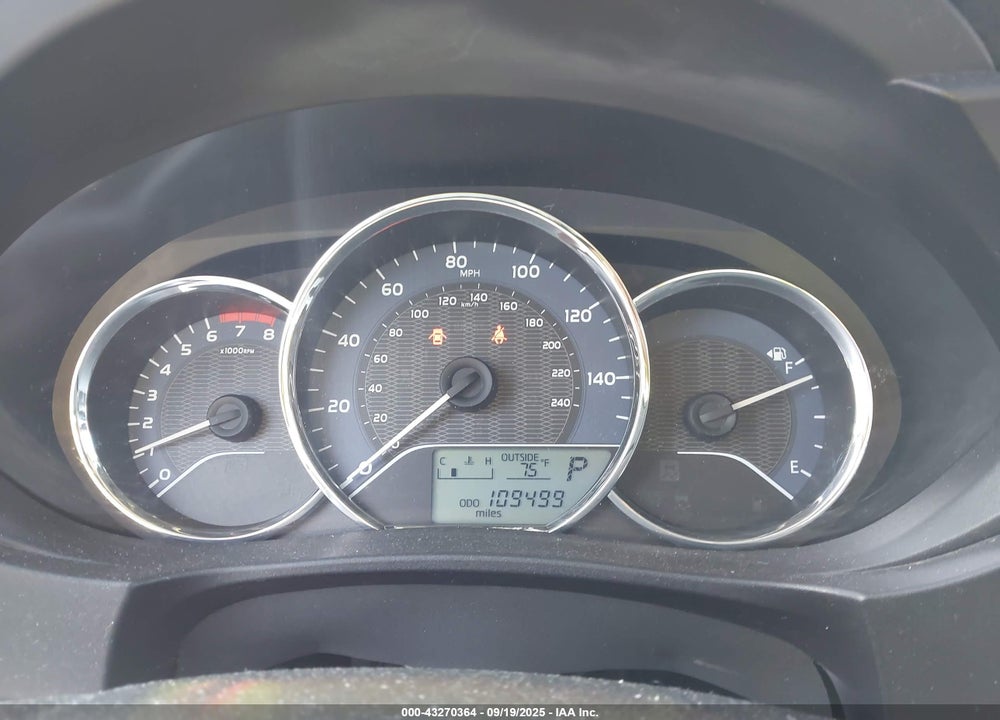 2014 TOYOTA COROLLA VIN: 2T1BURHE5EC049001