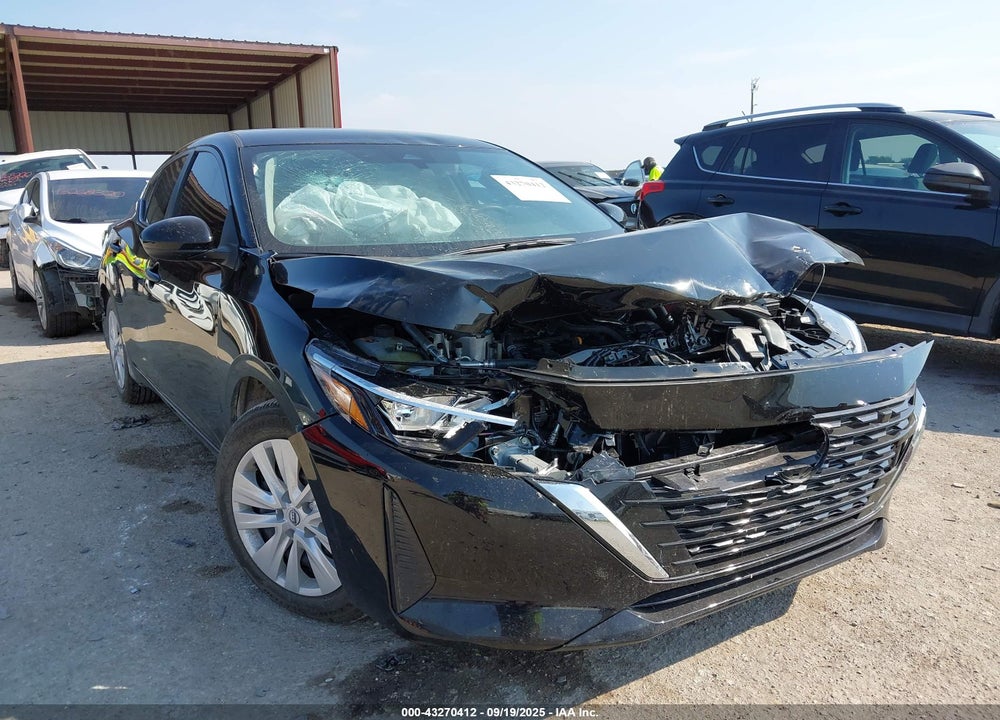 2025 NISSAN SENTRA S VIN: 3N1AB8BV5SY334106