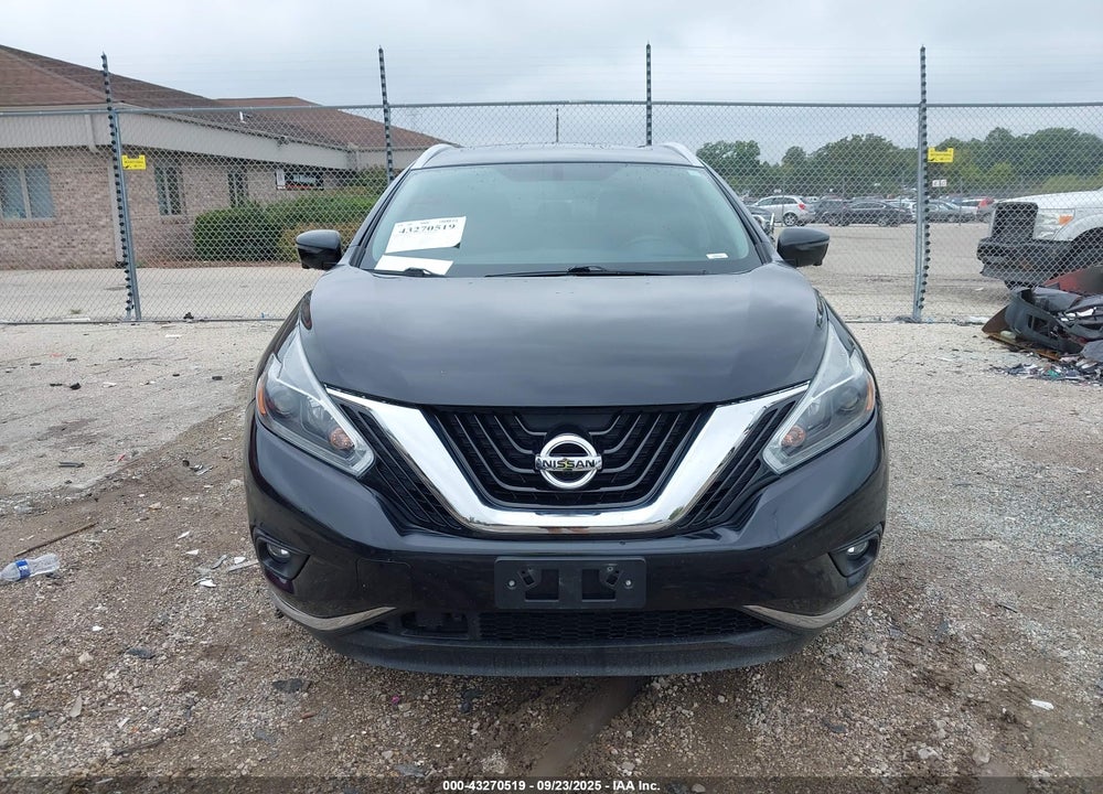 2018 NISSAN MURANO VIN: 5N1AZ2MH9JN147973