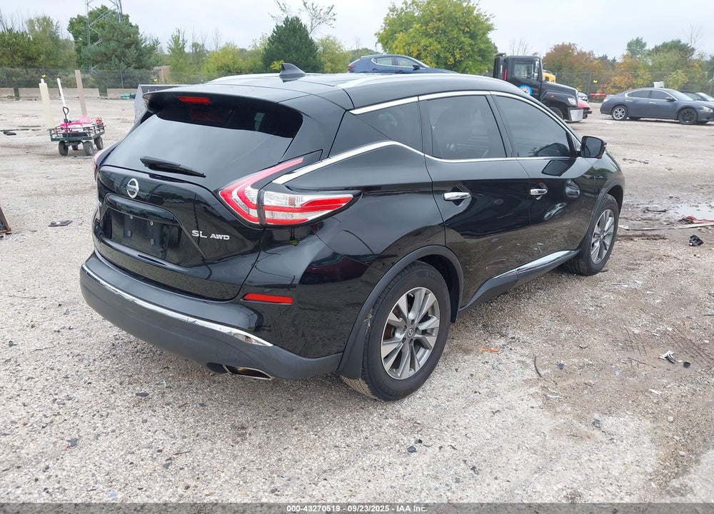 2018 NISSAN MURANO VIN: 5N1AZ2MH9JN147973