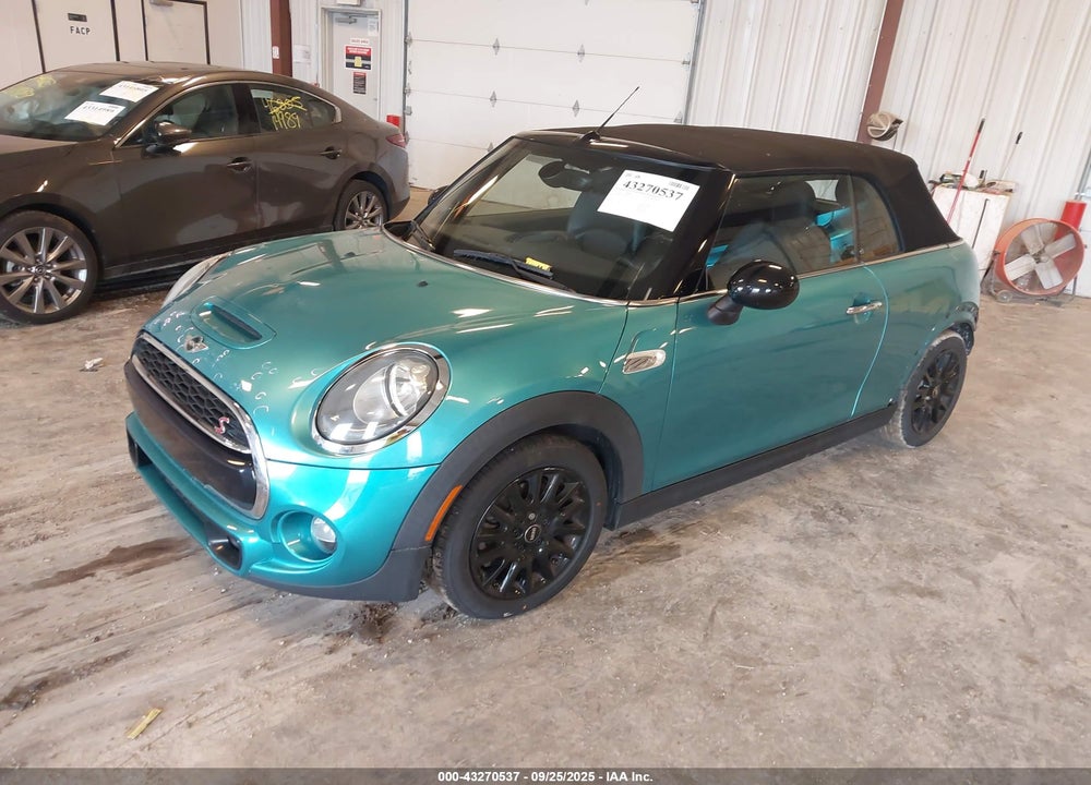 2017 MINI CONVERTIBLE COOPER S VIN: WMWWG9C30H3C81534
