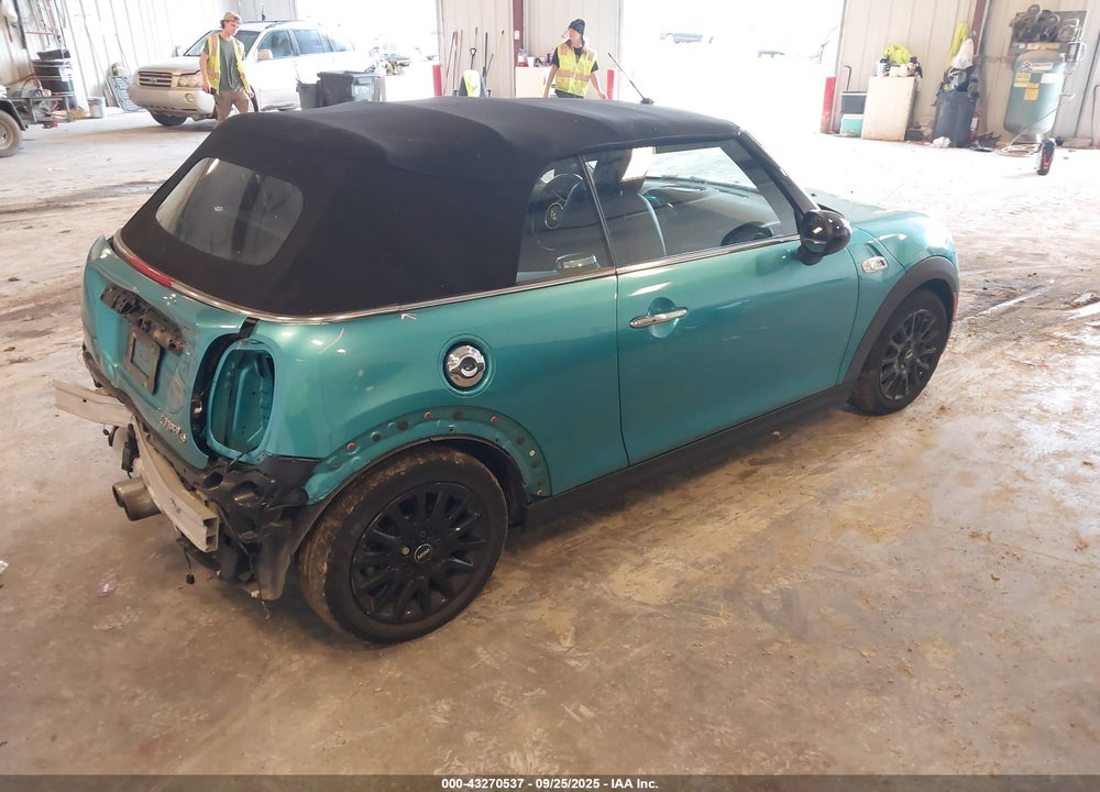 2017 MINI CONVERTIBLE COOPER S VIN: WMWWG9C30H3C81534