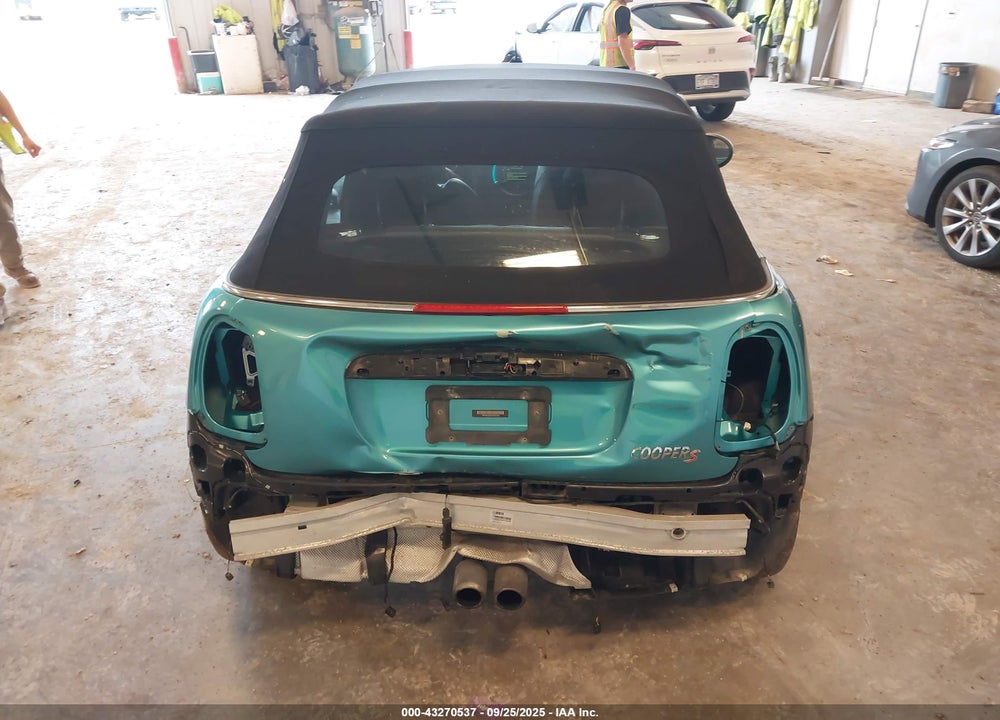 2017 MINI CONVERTIBLE COOPER S VIN: WMWWG9C30H3C81534