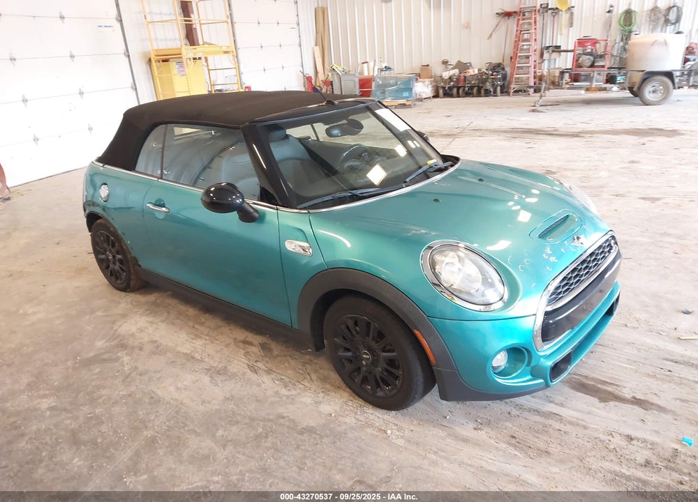 2017 MINI CONVERTIBLE COOPER S VIN: WMWWG9C30H3C81534