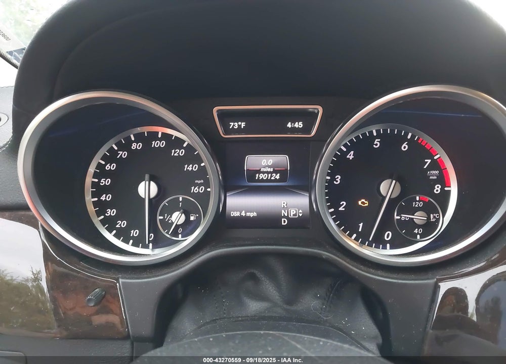 2014 MERCEDES-BENZ GL-CLASS VIN: 4JGDF7CE9EA282653