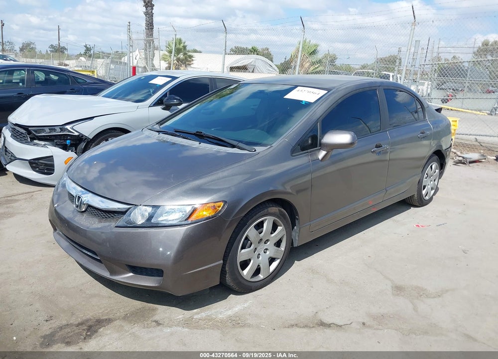 2010 HONDA CIVIC LX VIN: 19XFA1F54AE005842