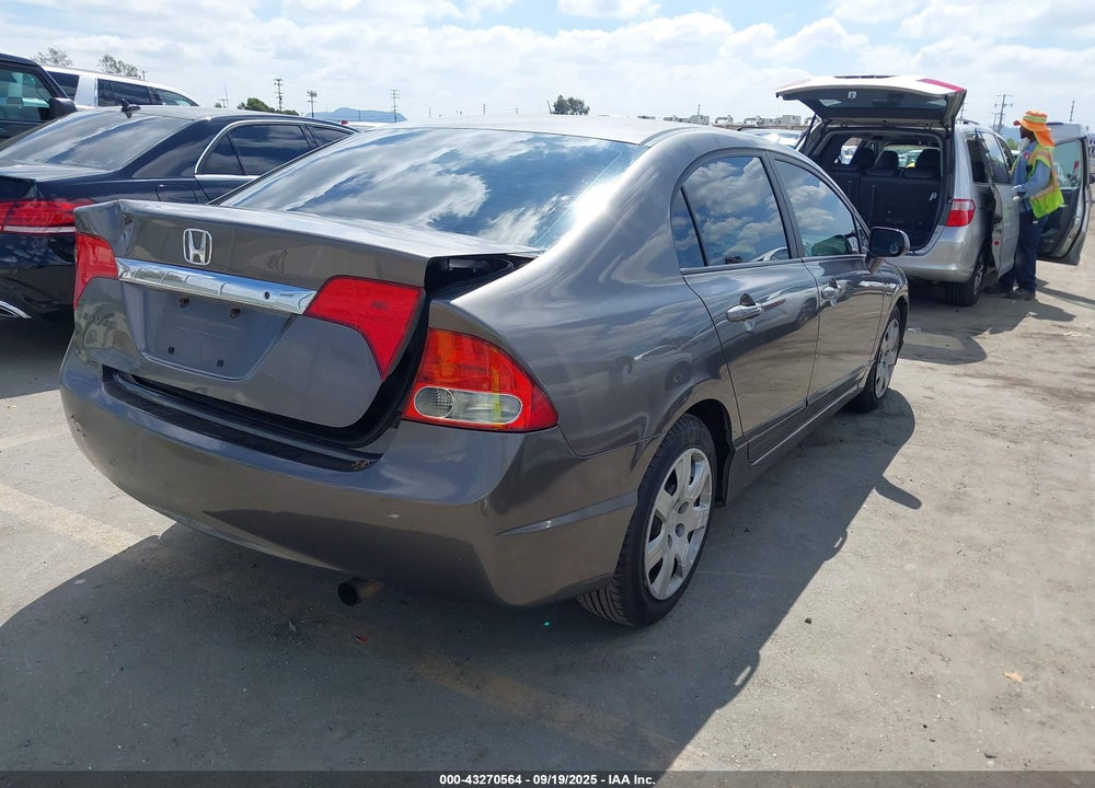 2010 HONDA CIVIC LX VIN: 19XFA1F54AE005842