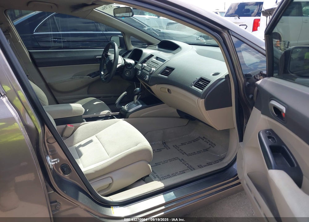2010 HONDA CIVIC LX VIN: 19XFA1F54AE005842