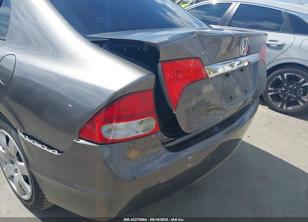 2010 HONDA CIVIC LX VIN: 19XFA1F54AE005842