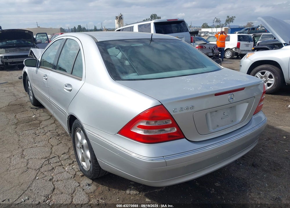 2001 MERCEDES-BENZ C 240 VIN: WDBRF61JX1F074345