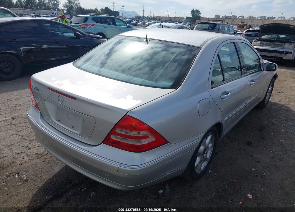 2001 MERCEDES-BENZ C 240 VIN: WDBRF61JX1F074345