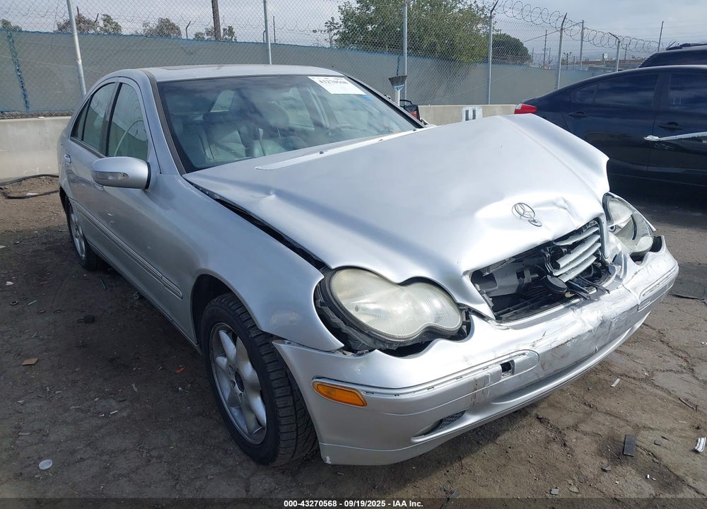 2001 MERCEDES-BENZ C 240 VIN: WDBRF61JX1F074345