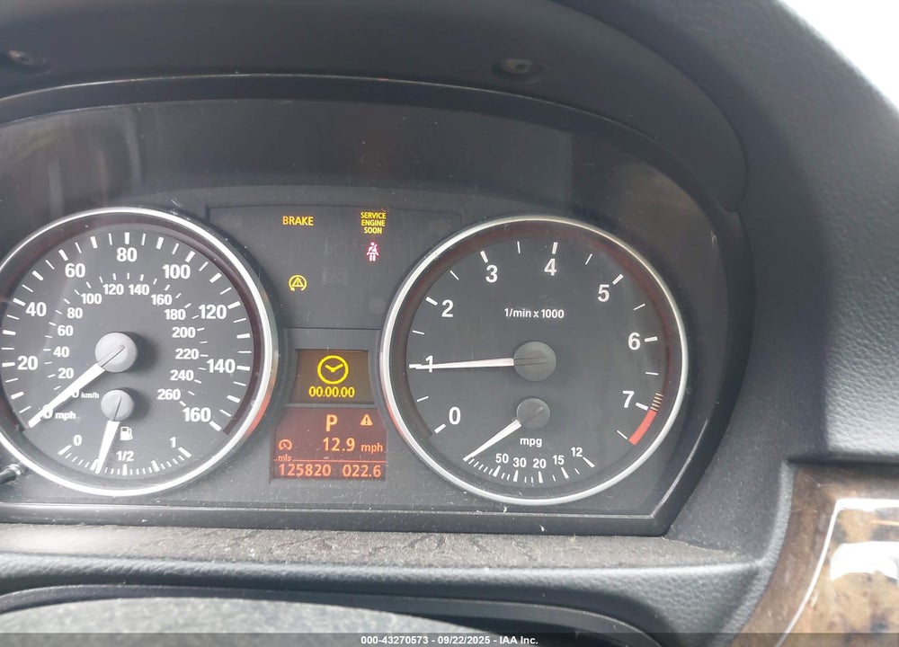 2007 BMW 3 SERIES VIN: WBAVA33597PV66474