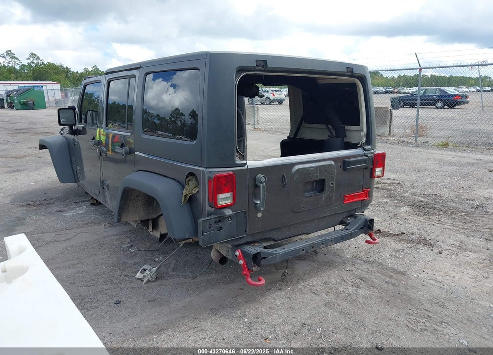 2016 JEEP WRANGLER UNLIMITED VIN: 1C4BJWFG5GL179349