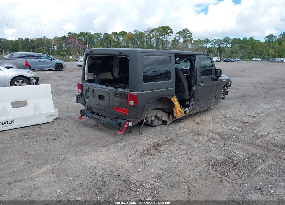2016 JEEP WRANGLER UNLIMITED VIN: 1C4BJWFG5GL179349