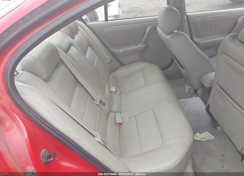 1999 INFINITI G20 STANDARD/TOURING VIN: JNKCP11A5XT011959