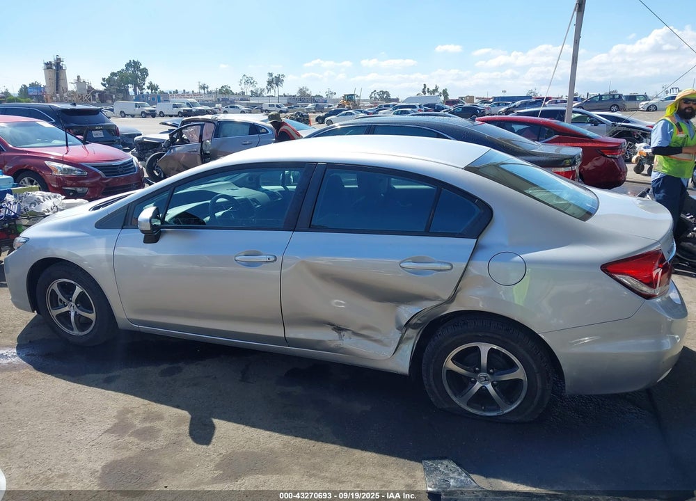 2015 HONDA CIVIC VIN: 19XFB2F73FE271591