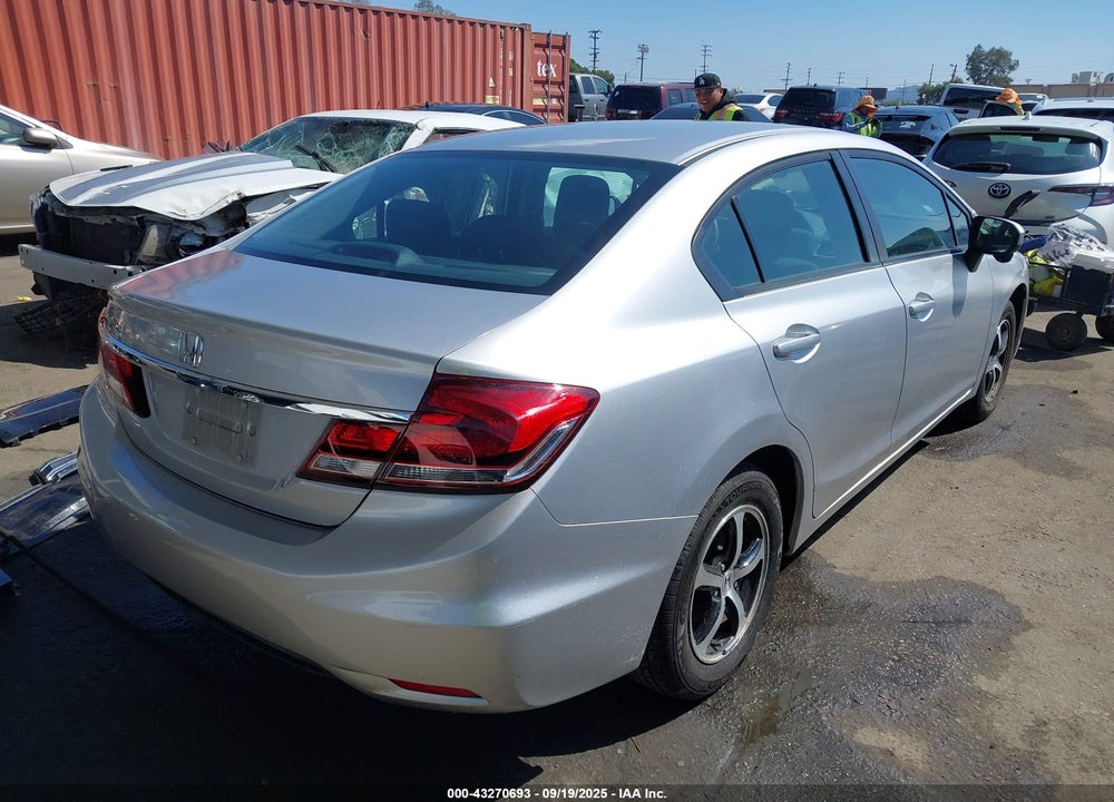 2015 HONDA CIVIC VIN: 19XFB2F73FE271591
