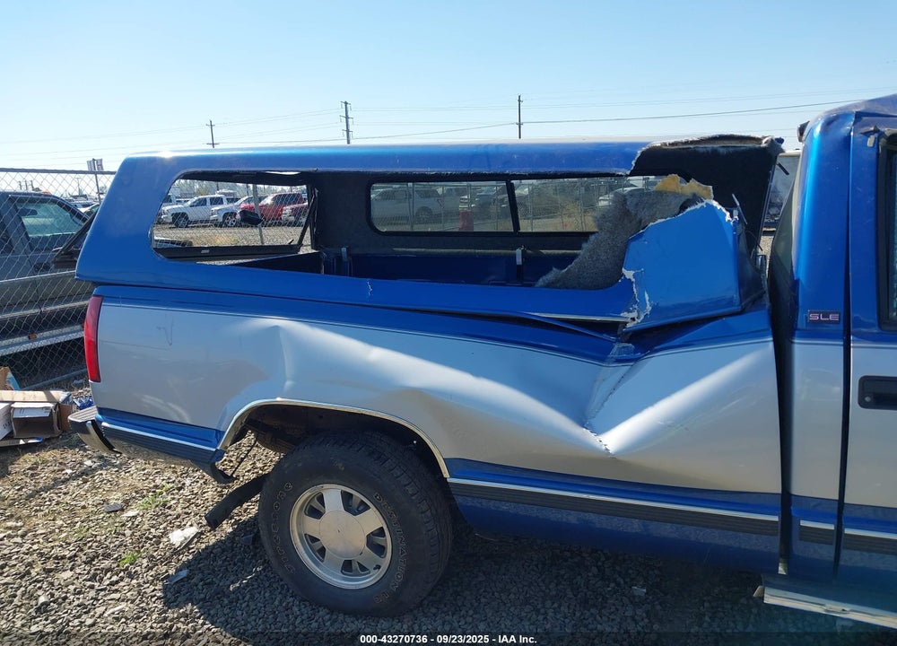 1997 GMC SIERRA 1500 SL WIDESIDE VIN: 1GTEC14RXVZ524240