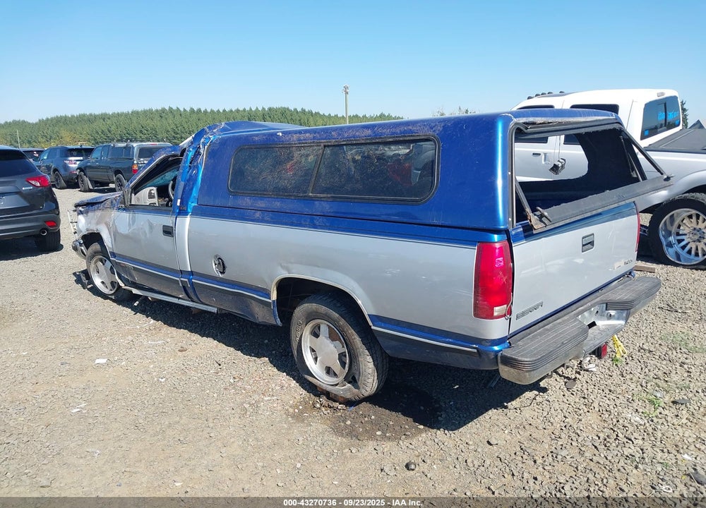 1997 GMC SIERRA 1500 SL WIDESIDE VIN: 1GTEC14RXVZ524240