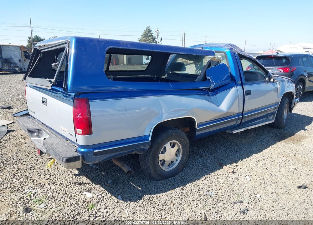 1997 GMC SIERRA 1500 SL WIDESIDE VIN: 1GTEC14RXVZ524240