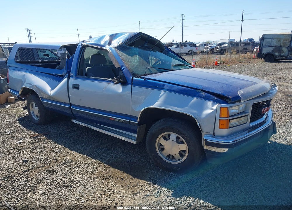 1997 GMC SIERRA 1500 SL WIDESIDE VIN: 1GTEC14RXVZ524240