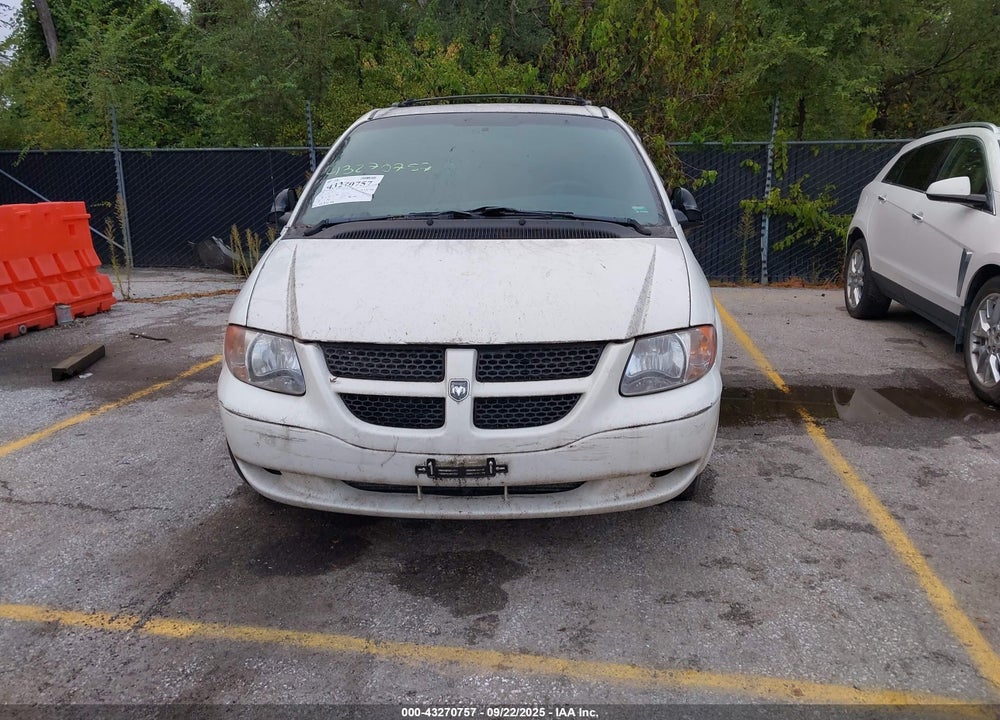 2001 DODGE GRAND CARAVAN SPORT VIN: 1B4GP44321B256892