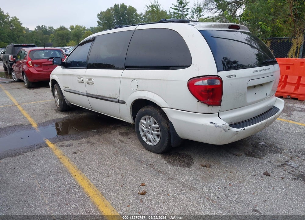 2001 DODGE GRAND CARAVAN SPORT VIN: 1B4GP44321B256892