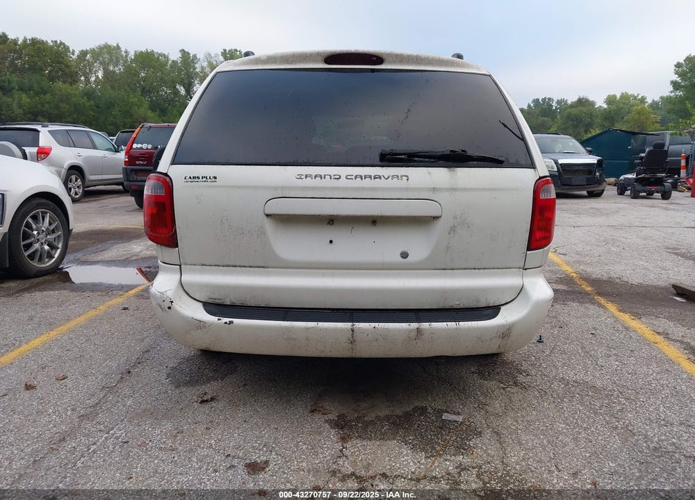 2001 DODGE GRAND CARAVAN SPORT VIN: 1B4GP44321B256892