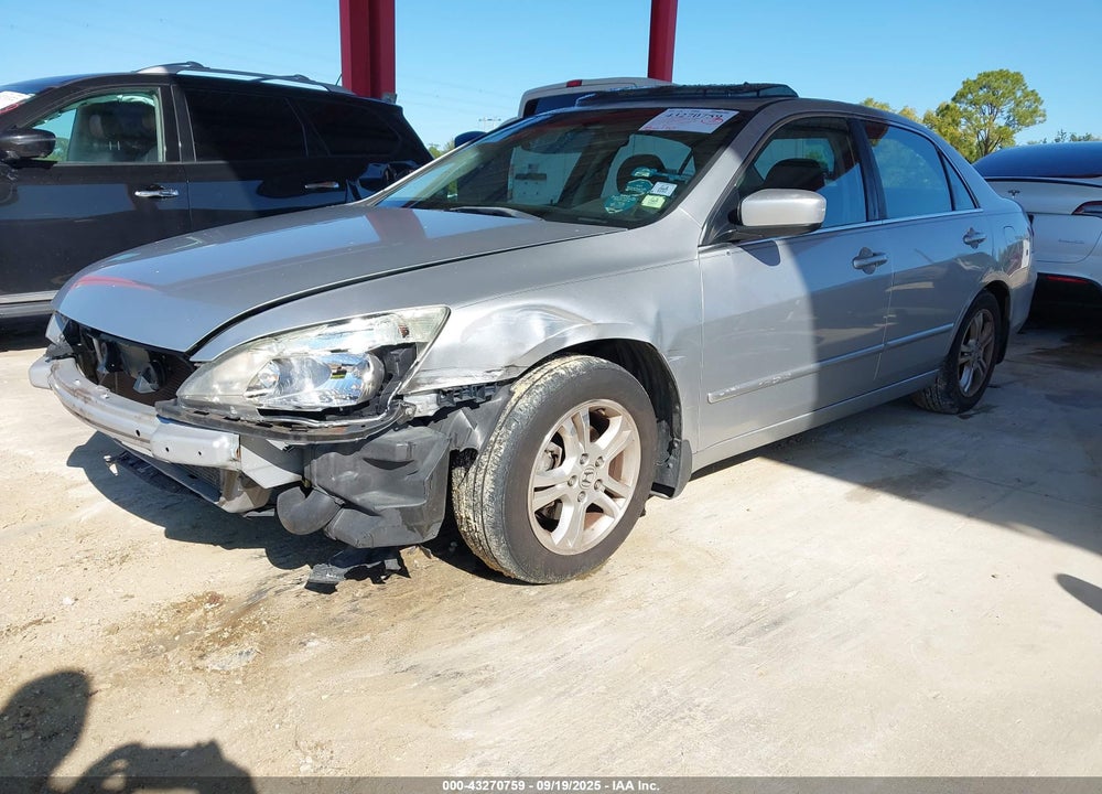 2007 HONDA ACCORD 2.4 EX VIN: 1HGCM567X7A031247