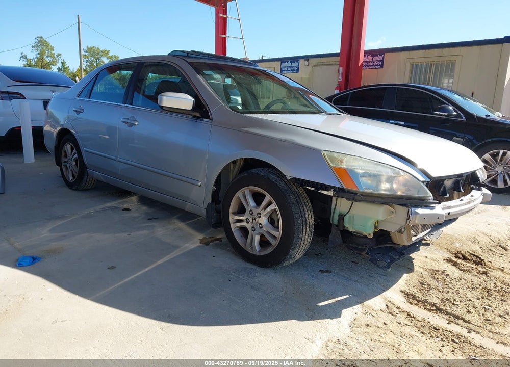 2007 HONDA ACCORD 2.4 EX VIN: 1HGCM567X7A031247