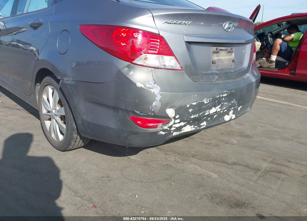 2014 HYUNDAI ACCENT VIN: KMHCU4AE3EU770000