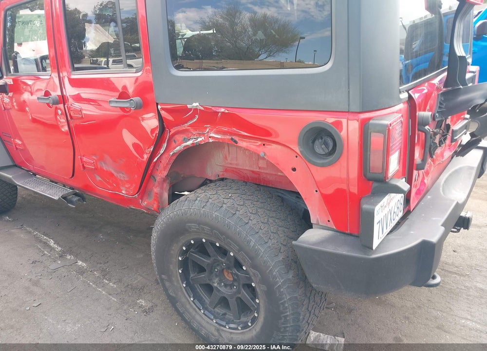 2014 JEEP WRANGLER UNLIMITED SPORT VIN: 1C4HJWDG5EL174677