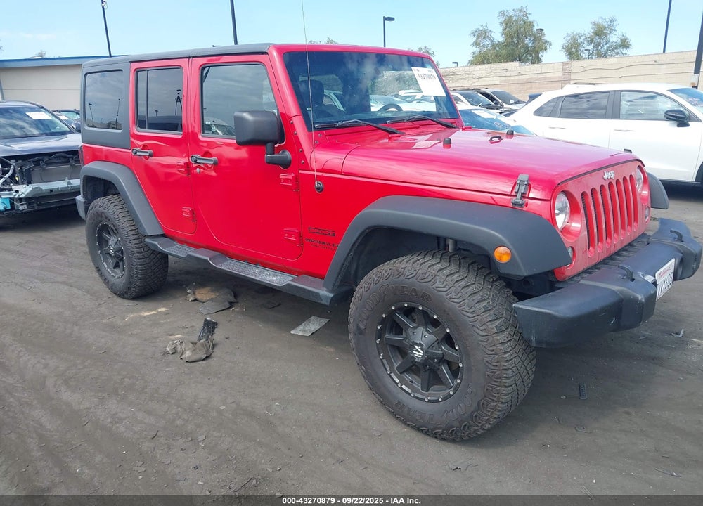 2014 JEEP WRANGLER UNLIMITED SPORT VIN: 1C4HJWDG5EL174677