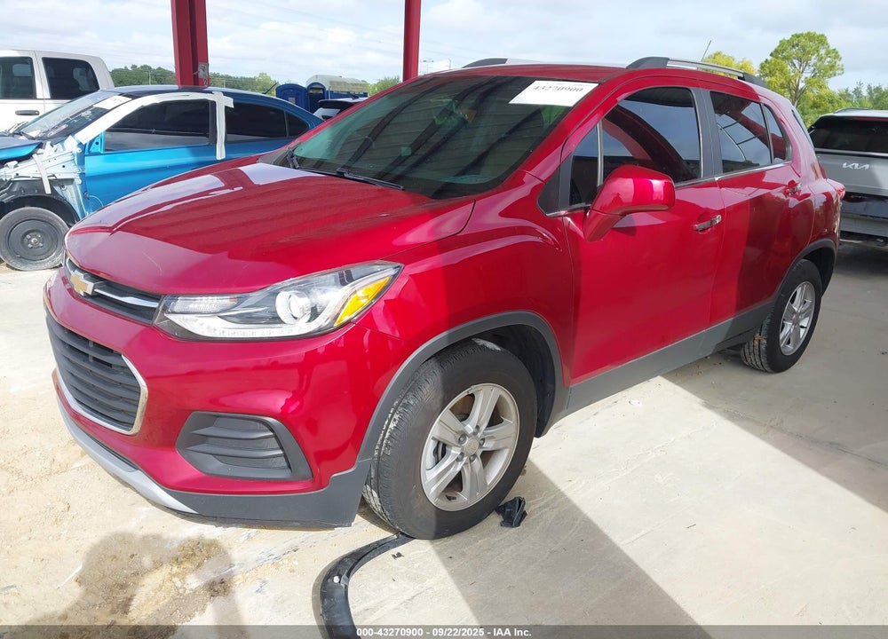 2020 CHEVROLET TRAX VIN: 3GNCJLSB2LL142875