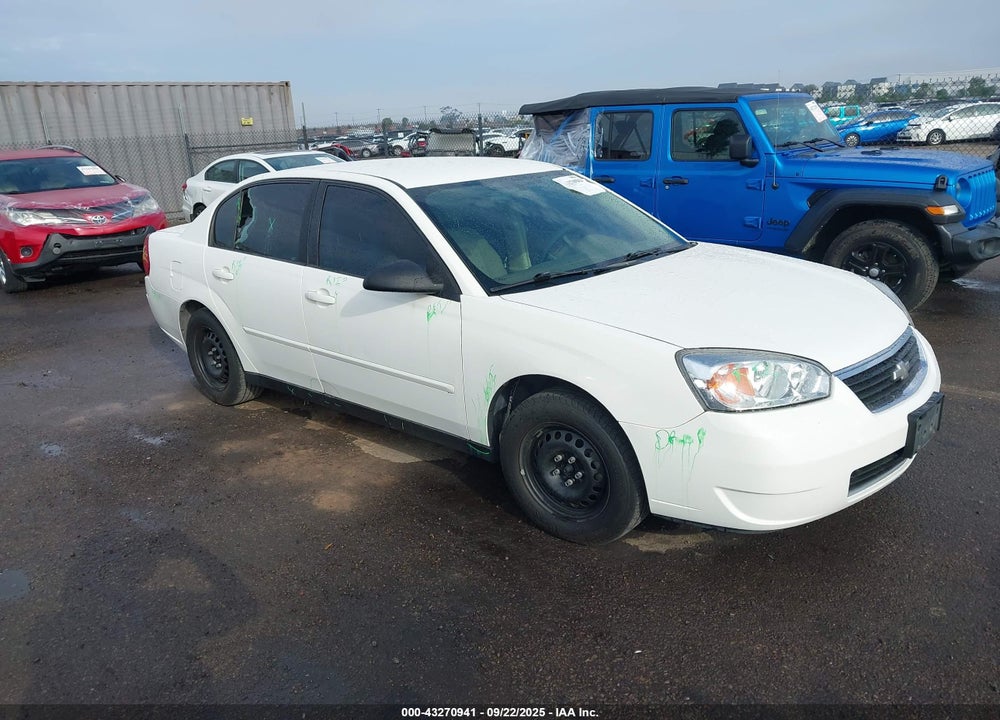 2007 CHEVROLET MALIBU LS VIN: 1G1ZS57F97F267078