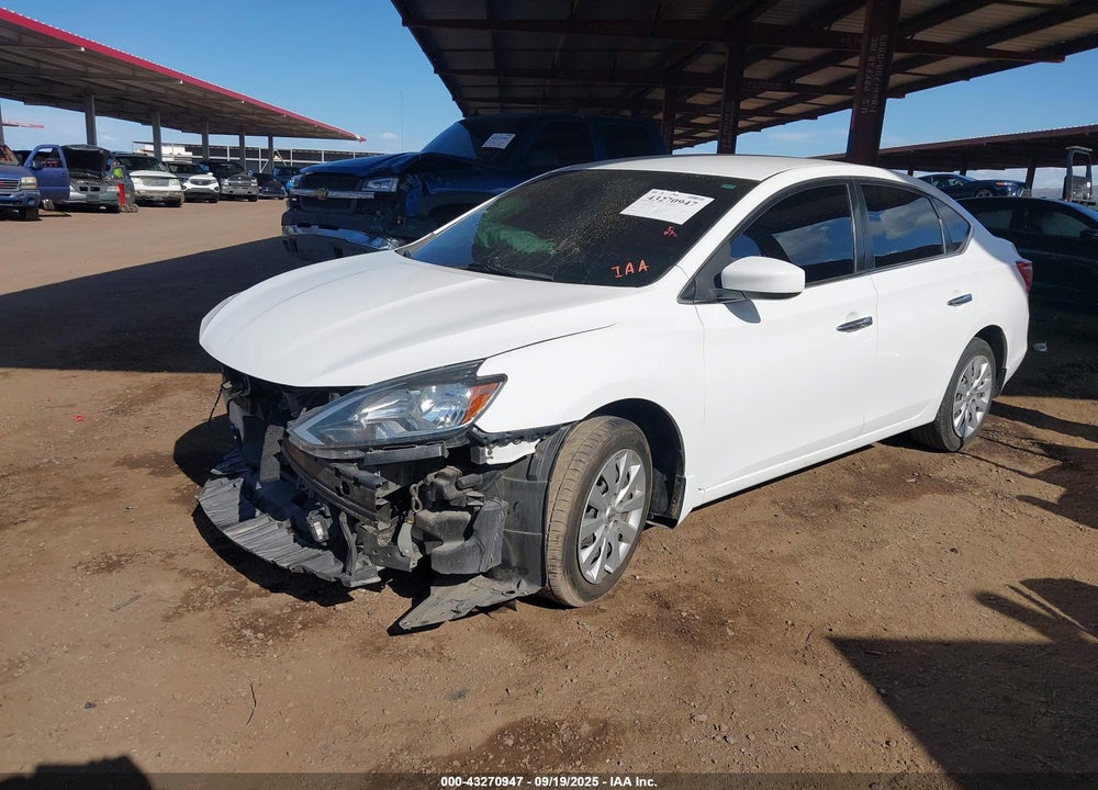 2019 NISSAN SENTRA S VIN: 3N1AB7AP8KY454611