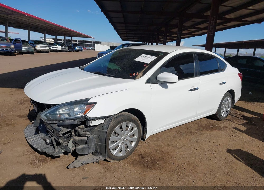 2019 NISSAN SENTRA S VIN: 3N1AB7AP8KY454611