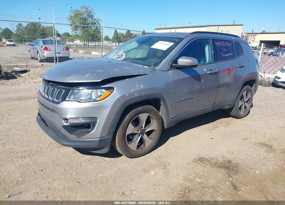 2018 JEEP COMPASS LATITUDE 4X4 VIN: 3C4NJDBB5JT327765