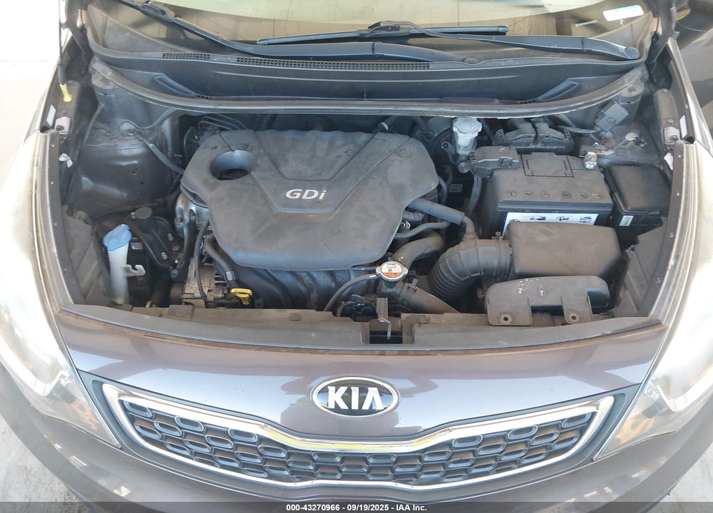 2013 KIA RIO VIN: KNADN4A35D6309627