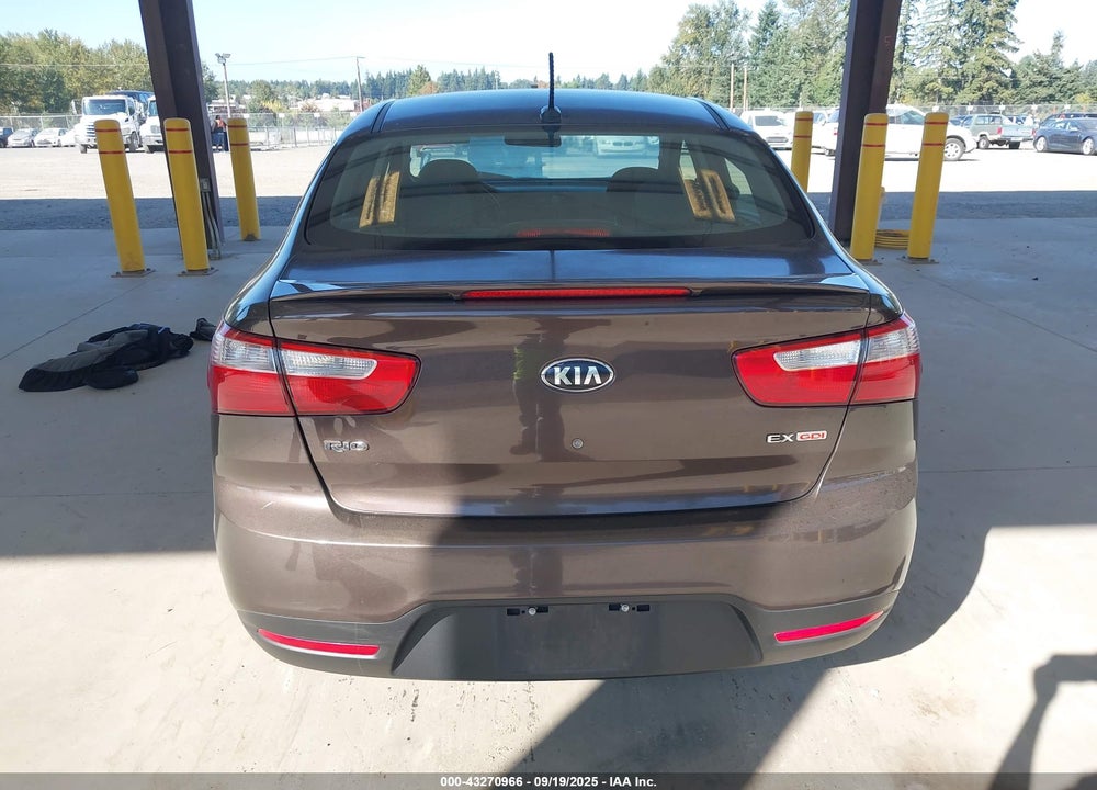 2013 KIA RIO VIN: KNADN4A35D6309627