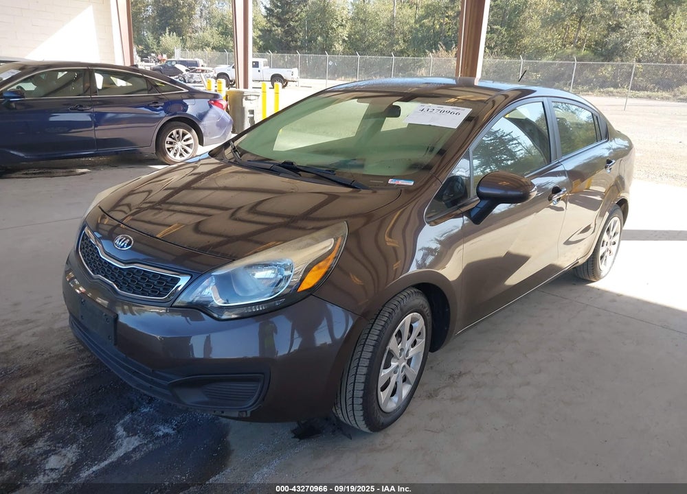 2013 KIA RIO VIN: KNADN4A35D6309627