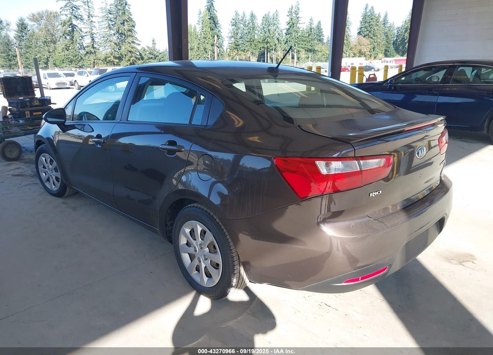 2013 KIA RIO VIN: KNADN4A35D6309627