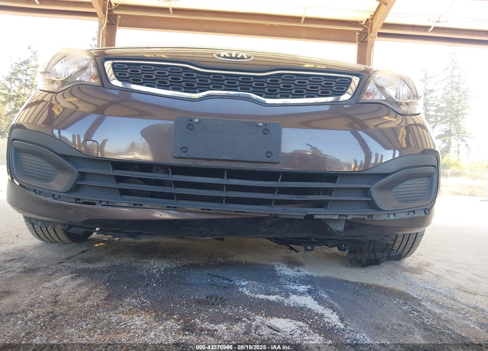 2013 KIA RIO VIN: KNADN4A35D6309627