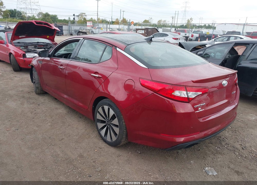 2012 KIA OPTIMA SX VIN: 5XXGR4A63CG022253