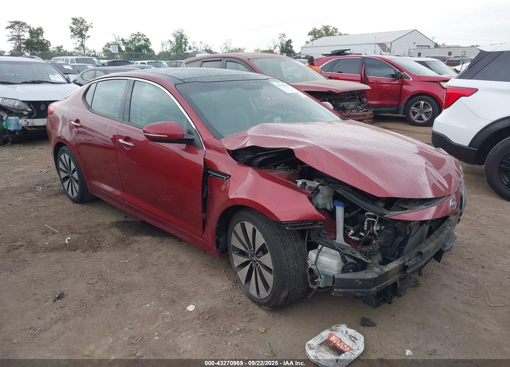 2012 KIA OPTIMA SX VIN: 5XXGR4A63CG022253